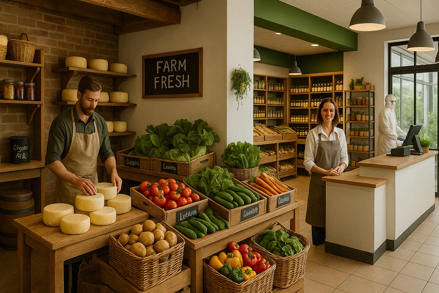 Бизнес проект локального магазина фермерских продуктов в России