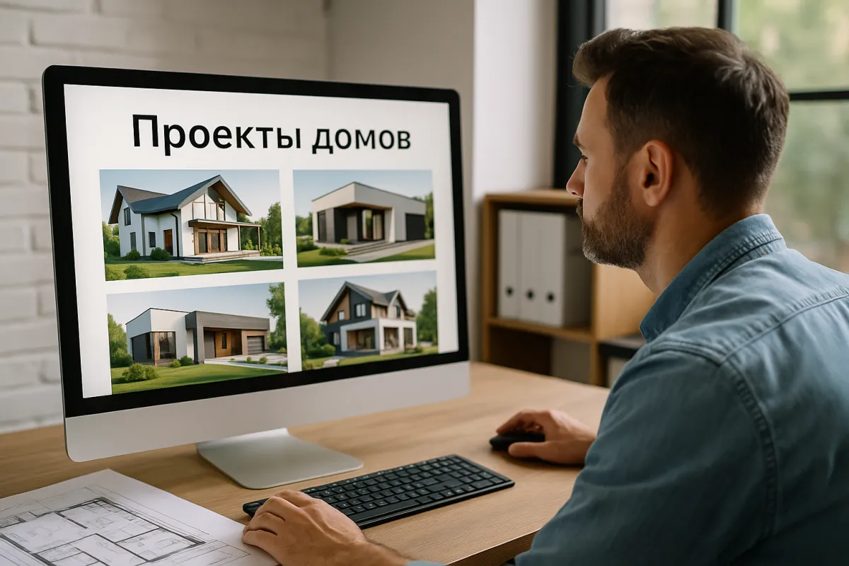 Интернет-бизнес по созданию и продаже строительных проектов с помощью ИИ