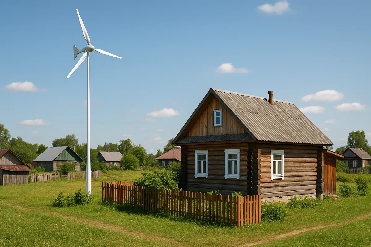 Производство мини-ветрогенераторов для частных домов