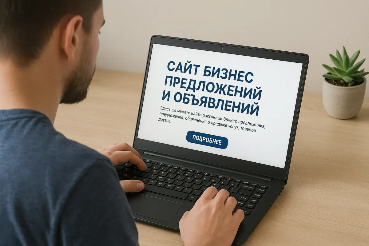 Бизнес-проект “Сайт Бизнес Предложений”