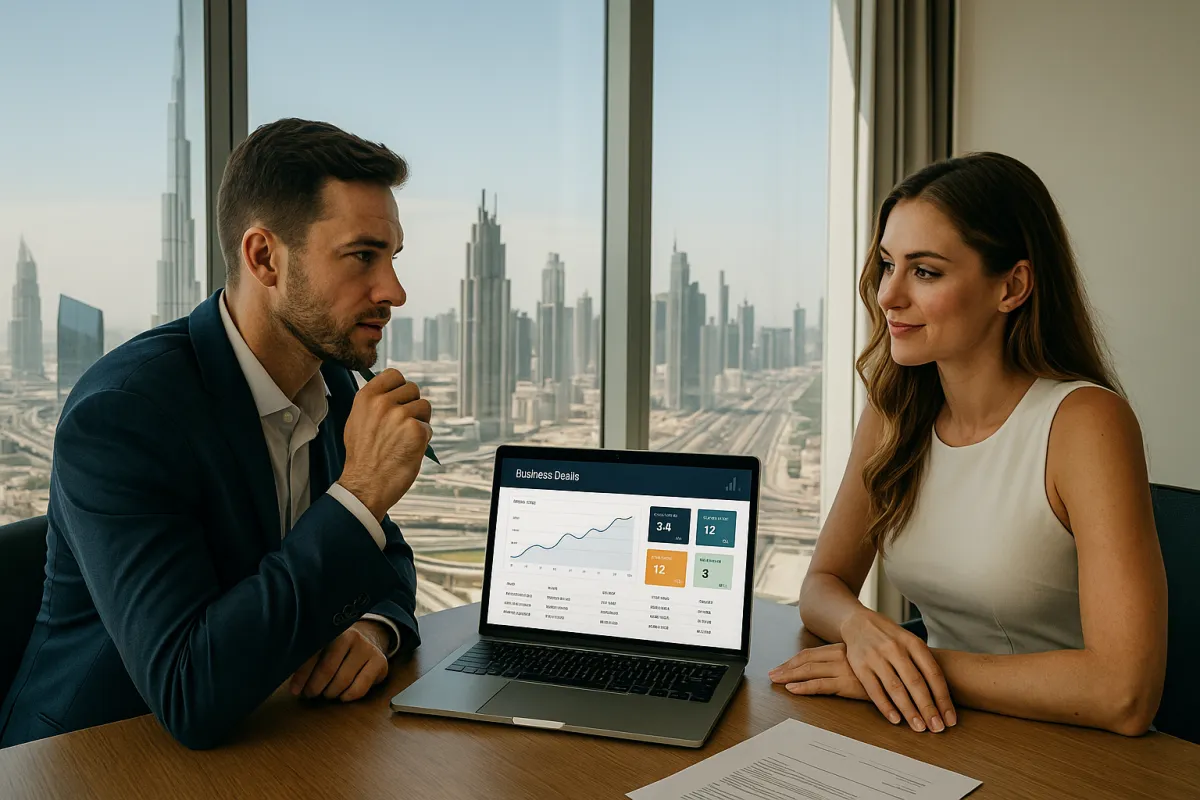 Бизнес-проект: международная система сделок и консалтинга в сфере бизнеса в Дубае