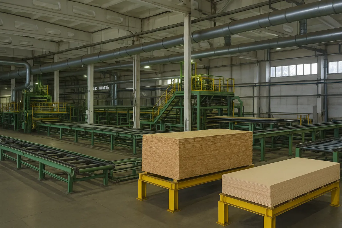 Бизнес-проект: производство и продажа фанеры и OSB-плит
