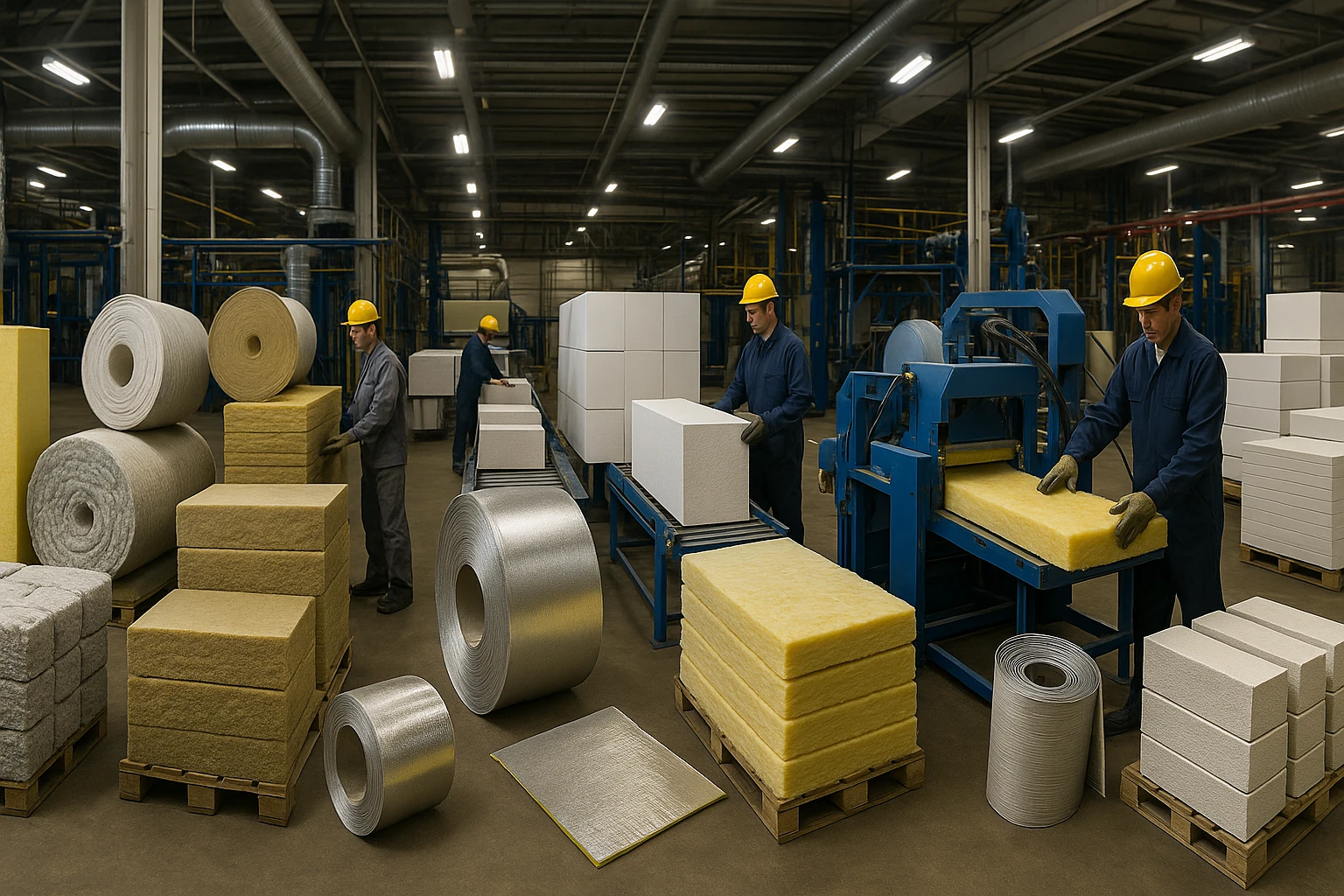 Бизнес проект по производству утеплителей с выбором технологий