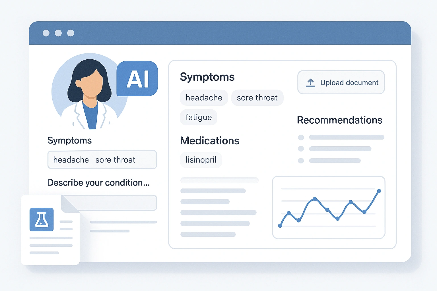 Веб-приложение для медицины с использованием ИИ